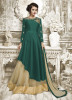 Green Tapeta Silk Ankle-Length Readymade Suits