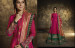 Pink Two Tone Silk Ankle-Length Readymade Suit