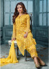 Yellow Georgette Ramadan Special Salwar Suit