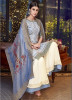 Light Violet Lakhnavi Embroidery On Silk With Inner Salwar Suit