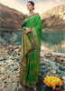 Parot Green Banarasi Silk Saree