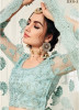 Mint Net Silk Satin 2 Layer Inner With Can-Can Bridal Lehenga Choli