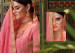 Creamy Pink Heavy Georgette Net Salwar Suit