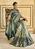 LIGHT SAGE GREEN WEAVING WEDDING-WEAR KANJIVARAM SILK SAREE