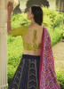 Navy Blue Georgette Embroidery & Sequins-Work Party-Wear Stylish Lehenga Choli