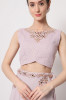 Pinkish Gray Georgette, Thread, Sequins & Embroidery Work Party-Wear Stylish Lehenga Choli