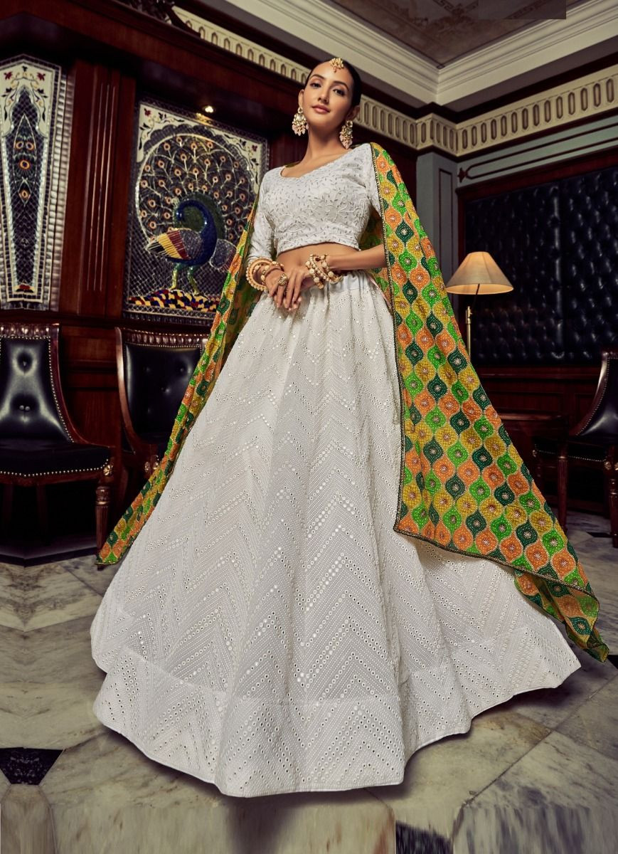 Ladies Stylish Party Wear Lehenga at Rs.2500/Piece in amravati offer by  Apsara Dress Material