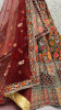 Multicolor Velvet Thread, Embroidery, Sequins & Handwork Wedding-Wear Bridal Lehenga Choli