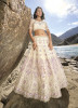 White Pure Net Sequins-Work Wedding-Wear Stylish Lehenga Choli