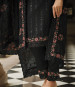 Black Chinon Sequins-Work Ramadan Special Pant-Bottom Readymade Salwar Kameez