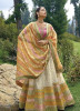 Multicolor Silk Handwork Wedding-Wear Bridal Lehenga Choli