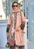 Light Pink Soft Organza Thread-Work Festive-Wear Pakistani Readymade Salwar Kameez