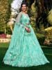 Aqua Net Sequins-Work Party-Wear Gliterring Lehenga Choli